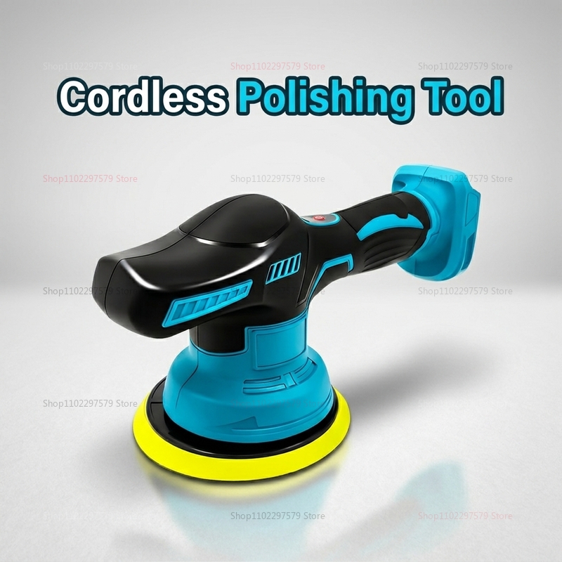 Car Detailing Brush - Kabelloser 18V Auto-Polierer Elektrische Poliermaschine Drahtloses