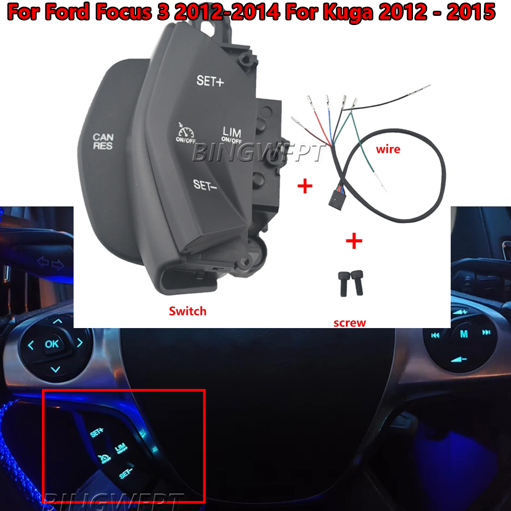 Car Accessories For Steering Wheel - Multifunktions-Autolenkradtaste für Ford Focus 3 2012-2014