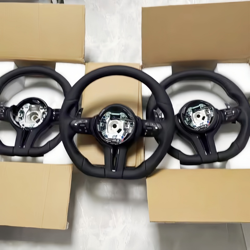 Car Accessories For Steering Wheel - Lenkradbezug aus Leder für BMW F10