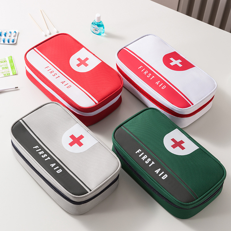 Car Accessories For Elderly - Tragbare Kleine Medizinbox Erste-Hilfe-Set für Zuhause