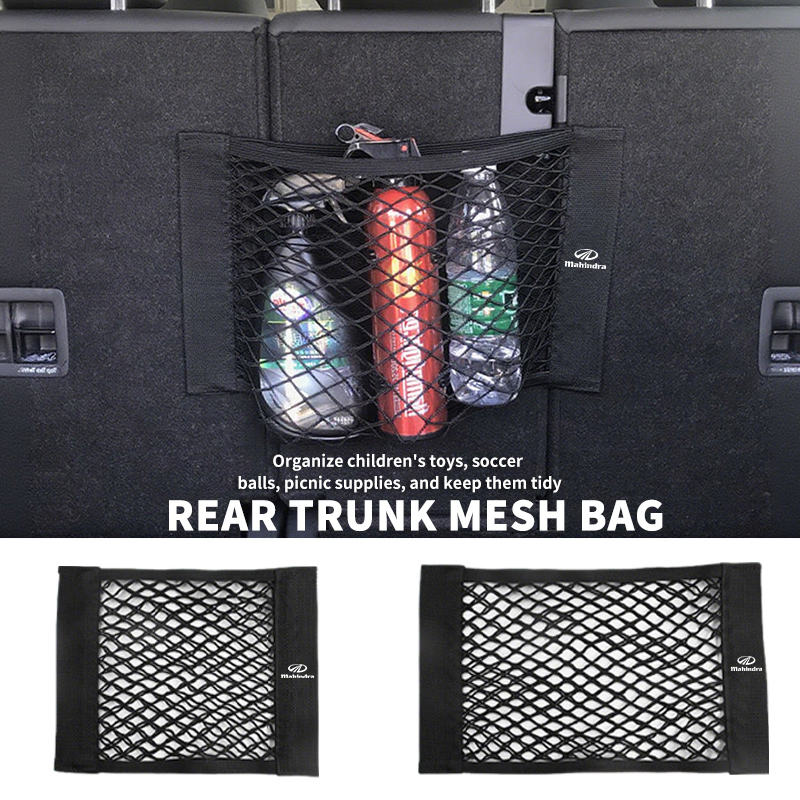 Car Accessories Xuv 300 - Kofferraumnetz-Tasche, Netzbeutel, Aufbewahrungshalter, Auto-Innenzubehör für Mahindra