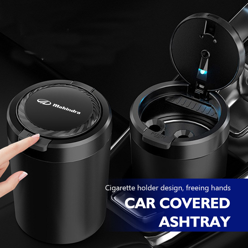 Car Accessories Xuv 300 - Tragbarer Auto-Aschenbecher, multifunktionaler Mülleimer, Zubehör für