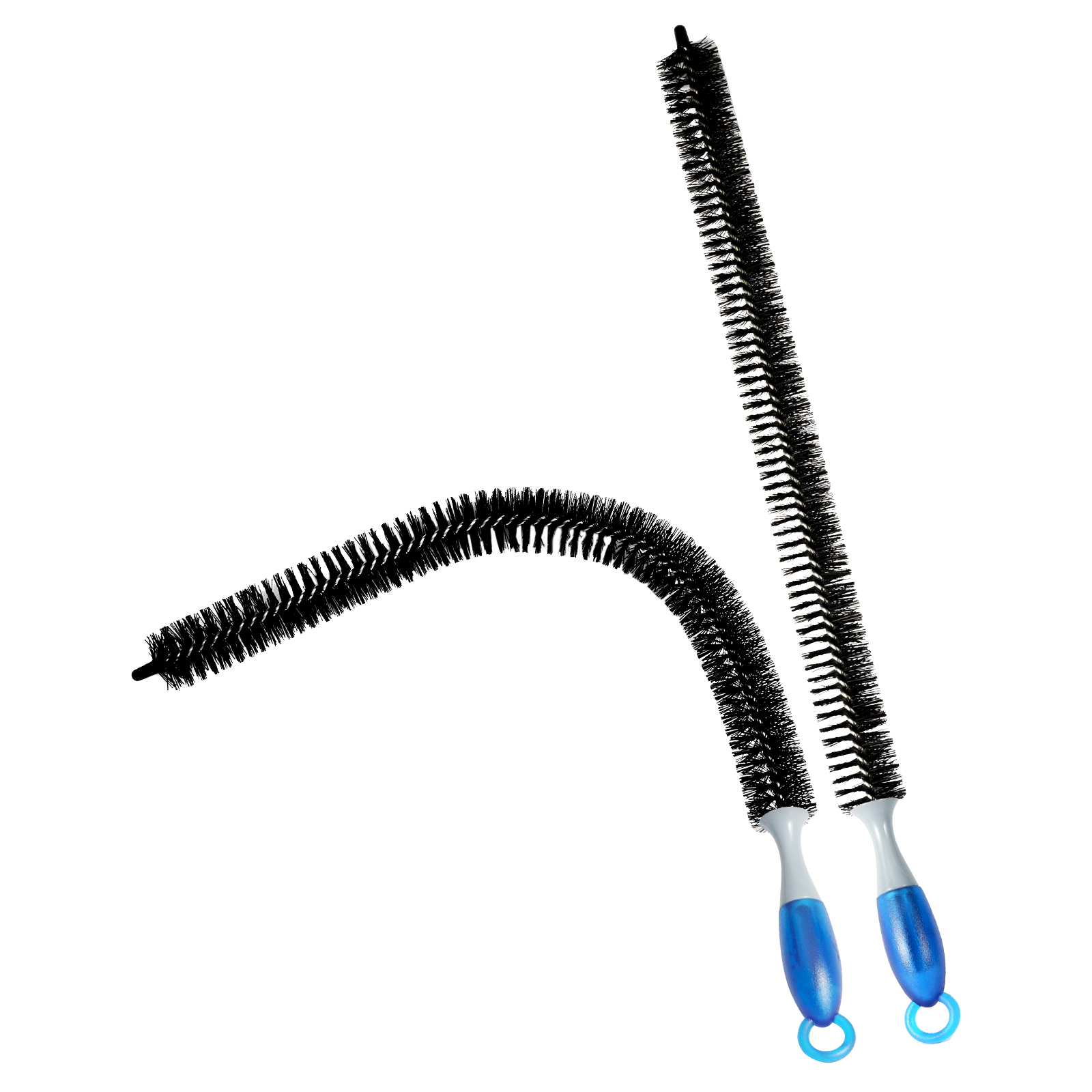 Car Detailing Brush - Lange, flexible Radnabenbürste mit biegbarem PP-Mikrofaser-Bürstenkopf