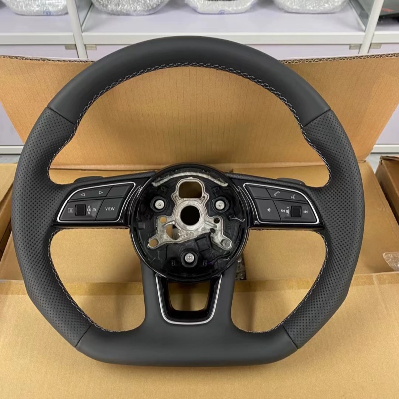 Car Accessories For Steering Wheel - Auto-Lenkrad aus Mikrofaserleder A4 A5 A6