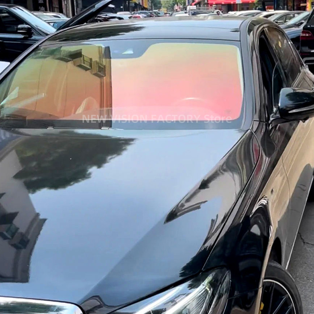 1mX4m 70%VLT Aurora Rot Grün C – Tinted Window Film Bewertung und Preis