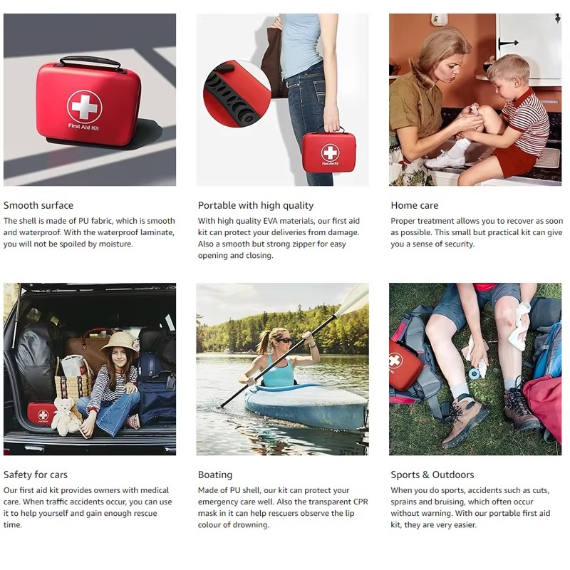 Tragbares Erste-Hilfe-Set für  – Car Accessories For Elderly Bewertung und Preis