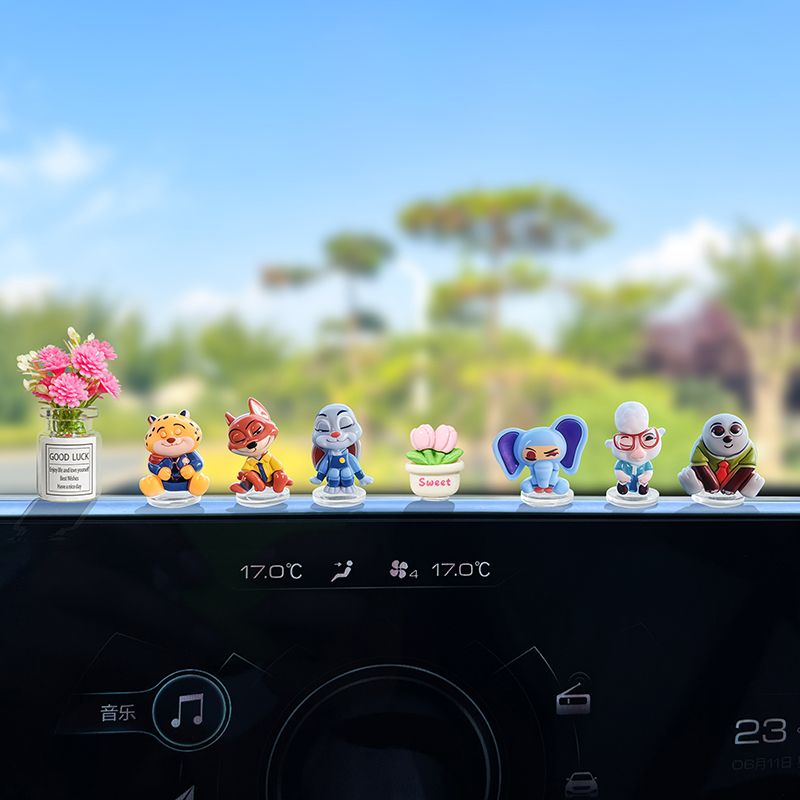 Zootopia Cartoon-Auto-Ornament – Car Accessories For Decoration Bewertung und Preis