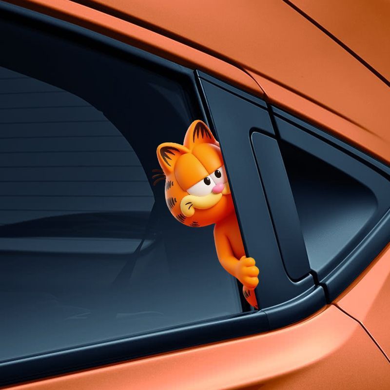 Garfield Anime Cartoon Niedlic – Car Accessories Sticker Bewertung und Preis