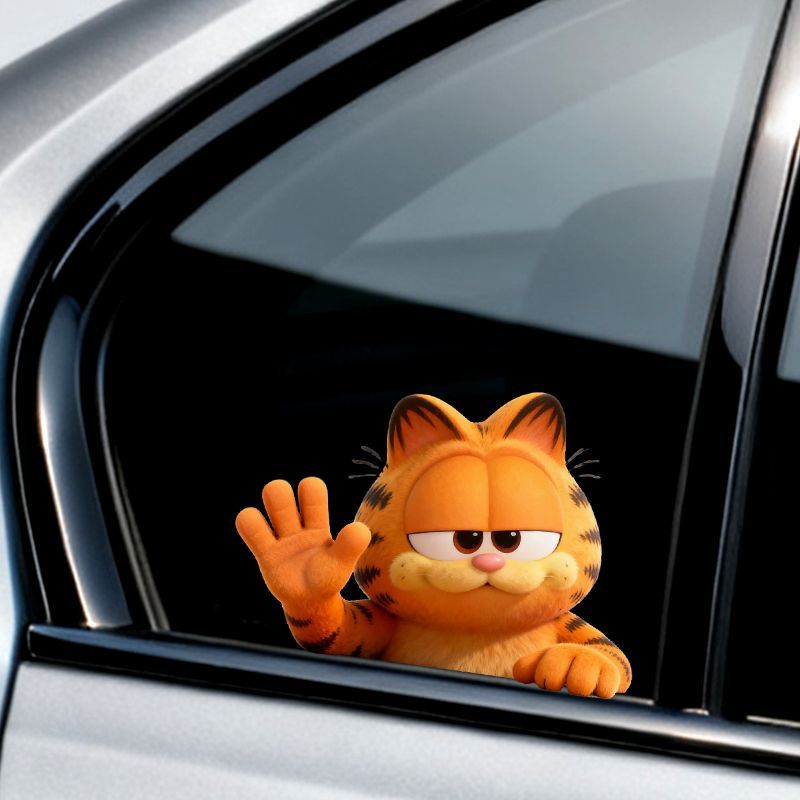 Garfield Anime Cartoon Niedlic – Car Accessories Sticker Bewertung und Preis