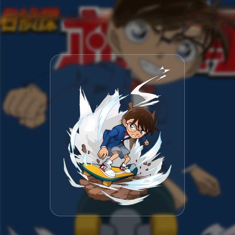 Detective Conan Cartoon-Skateb – Car Accessories Sticker Bewertung und Preis