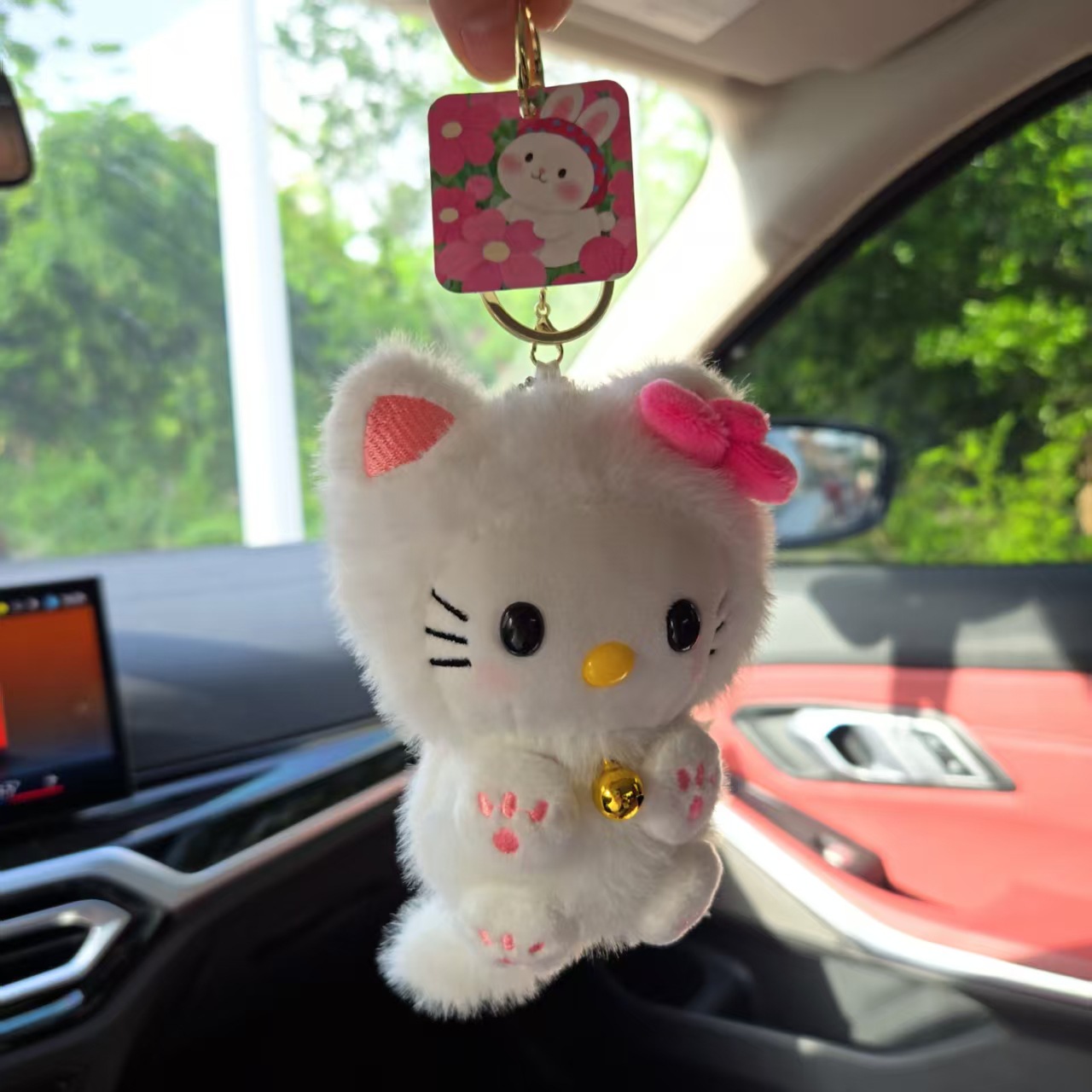 Kawaii HelloKitty Glocken-Katz – Car Accessories For Decoration Bewertung und Preis